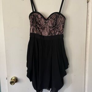 🌟bundle only🌟 Y2K Bebe silk lace dress